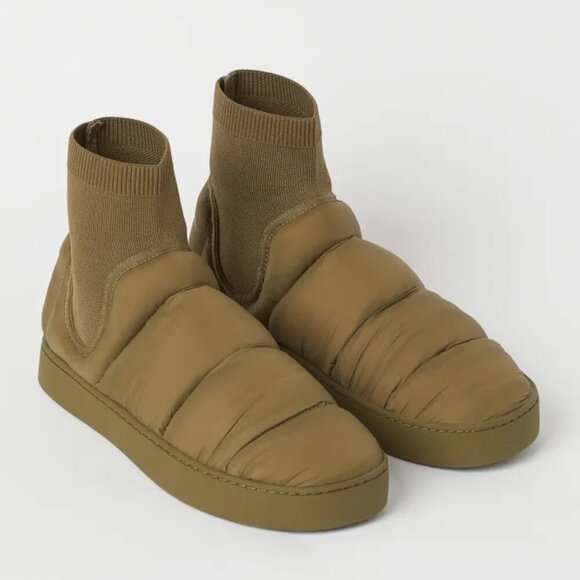 H&M Innovation Co-Exist Khaki green Padded Shoes main image 11